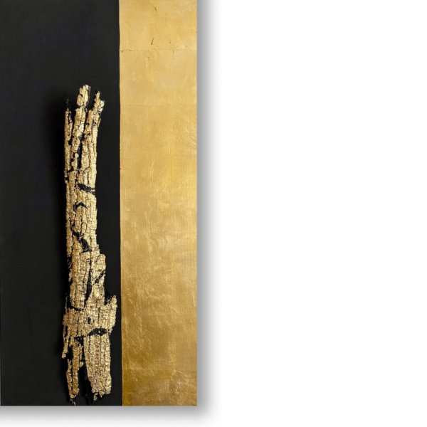 Gilded Bark on Black – BP4005